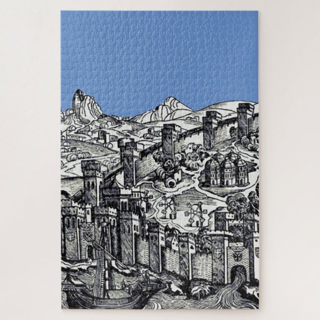 Puzzle Constantinople capitale de l'Empire romain (Vertical)