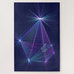 Puzzle Constellation, Art Fractal Abstrait Fantastique
