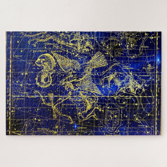 Puzzle Constellation du Dauphin (Horizontal)