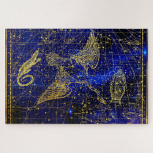 Puzzle Constellation du Lézard.