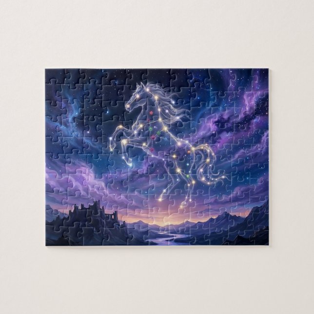 Puzzle Constellation du Vaillant Cheval (Horizontal)
