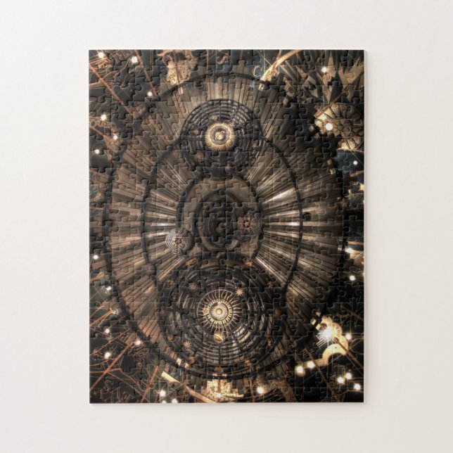 Puzzle Constellations Zodiac mécanique Steampunk (Vertical)