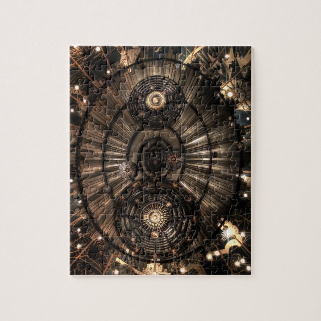 Puzzle Constellations Zodiac mécanique Steampunk (Vertical)