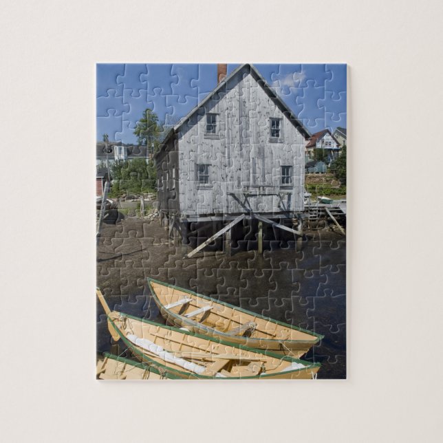 Puzzle Constructeur de dory, Lunenburg, Nouvelle-Écosse,  (Vertical)