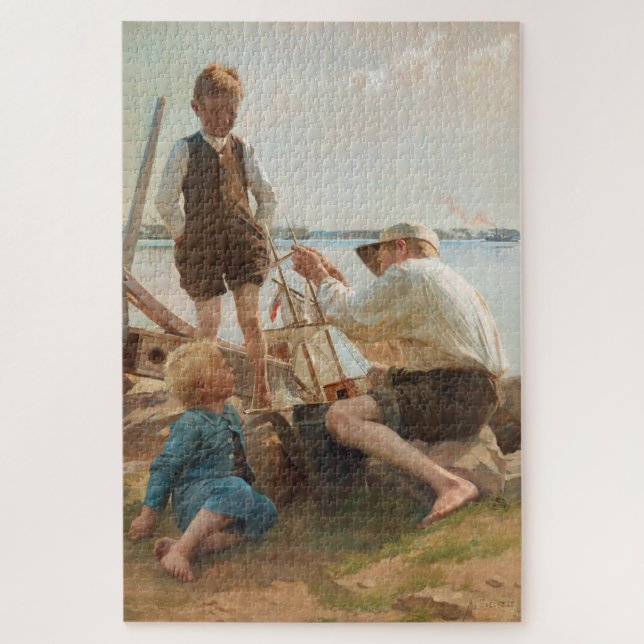 Puzzle Constructeurs navals (par Albert Edelfeel) (Vertical)