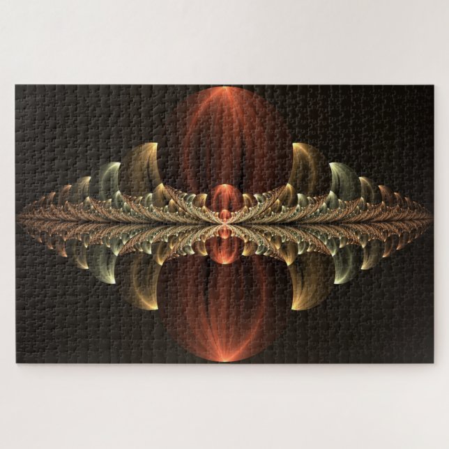 Puzzle Construction d'Imaginaires Art Fractal Abstrait br (Horizontal)