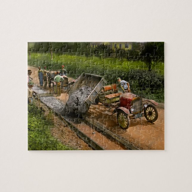 Puzzle Construction - Dumping facilité 1925 (Horizontal)