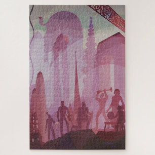 Puzzle Construire des demeures plus majestueuses – Art d'