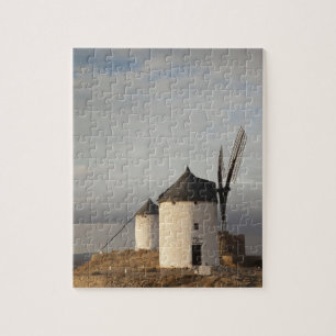 Puzzle Consuegra, anciens moulins à vent de La Mancha