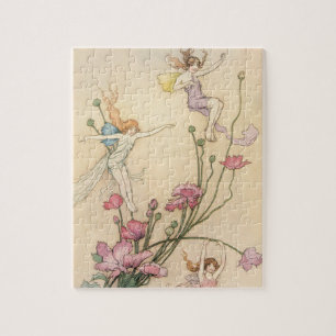 Puzzle Contes De Fées vintages, Trois Esprits Pleins De J