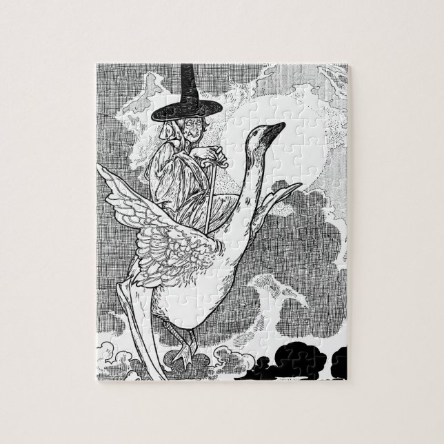 Puzzle Contes de la mère l'Oie victoriens de Charles Robi (Vertical)