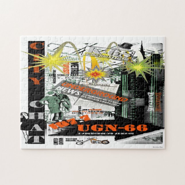 Puzzle Conversation de la ville (Horizontal)