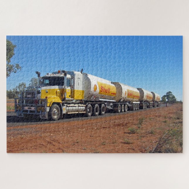 Puzzle Convoi routier en Australie (Horizontal)