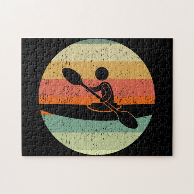 Puzzle Cook Kayak Sunset (Horizontal)