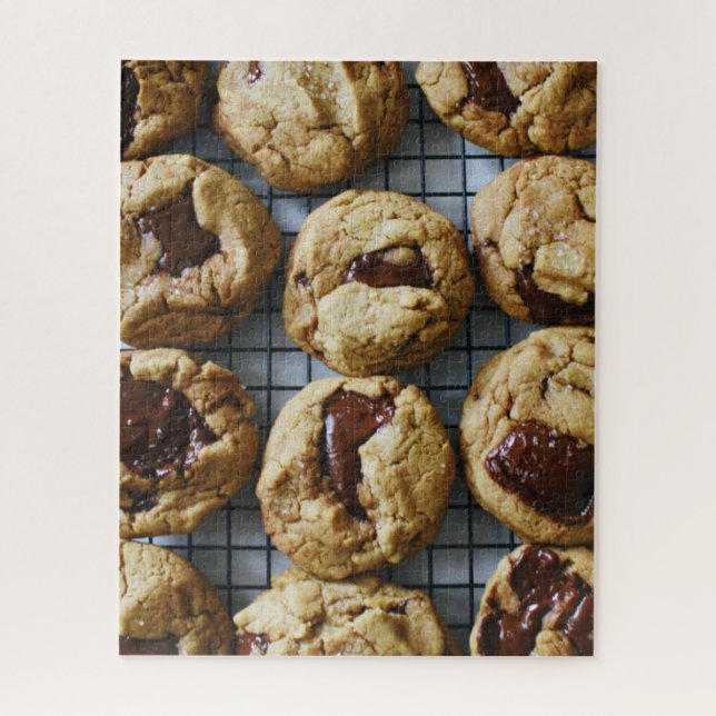 Puzzle Cookies de chips au chocolat (Vertical)
