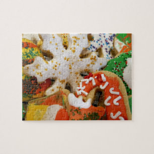 Puzzle Cookies de Noël II Cuisson festive colorée