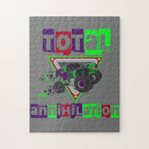 Puzzle cool à noyau dur du camion monster