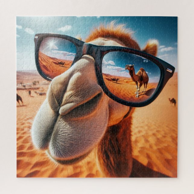 Puzzle cool Camel (Vertical)