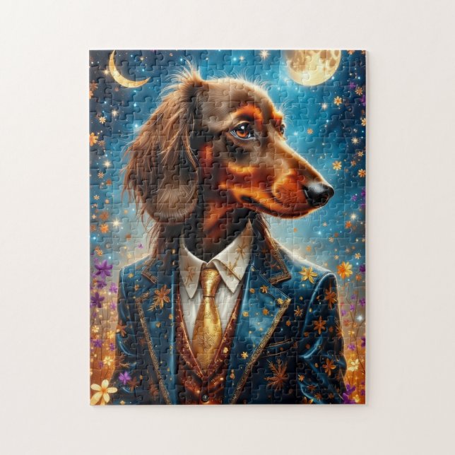 Puzzle Cool Dachshund (Vertical)