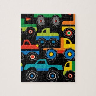 Puzzle Cool Monsters Camions Transport Cadeaux pour garço