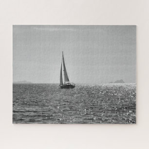 Puzzle Cool photo moderne bateau à voile en été
