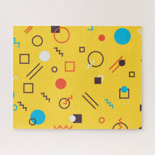 Puzzle Cool, unique, tendance, urbain géométrique Memphis