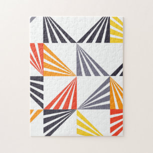 Puzzle Cool, unique, tendance, urbain, triangles colorés