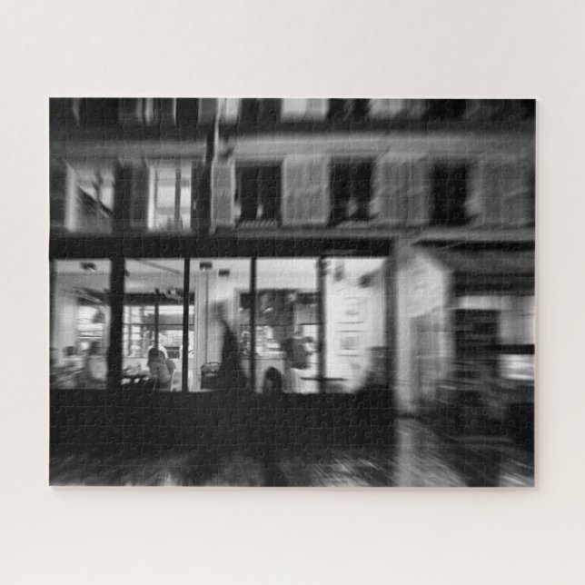 Puzzle Cool, urbain moderne Paris photo de nuit (Horizontal)