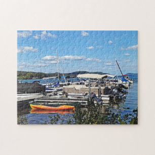 Puzzle Cooperstown NY - Marina À Lake Front Park