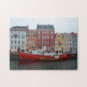 Puzzle Copenhague colorée