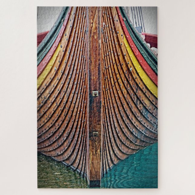 Puzzle Coque de bateau de Viking - 20x30 - casse-tête de (Vertical)