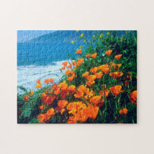 Puzzle Coquelicots le long de la côte Pacifique près de B