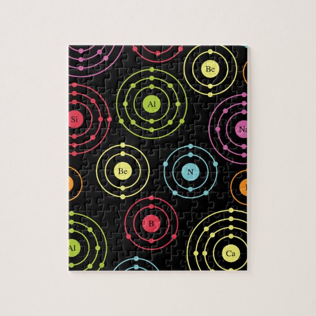 Puzzle Coques périodiques (Vertical)