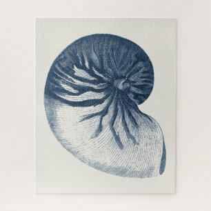 Puzzle Coquillage d'oeil de requin d'indigo