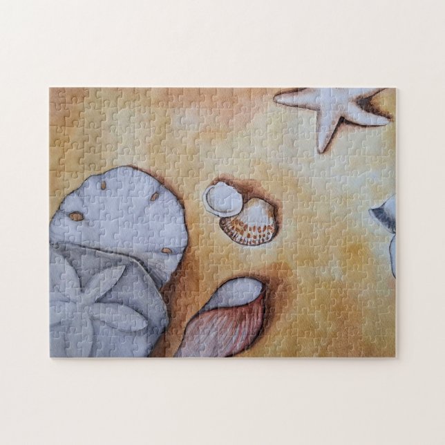 Puzzle Coquillages de Sable  (Horizontal)
