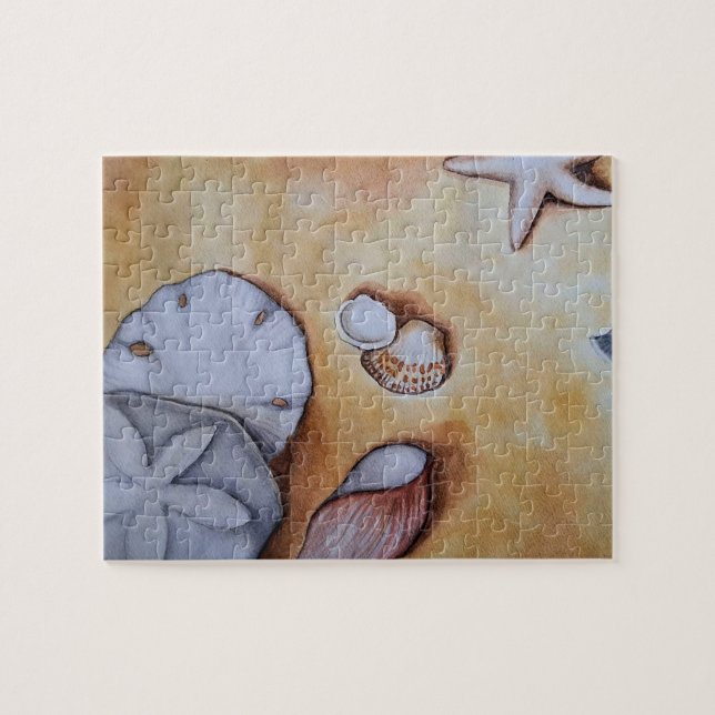 Puzzle Coquillages de sable (Horizontal)