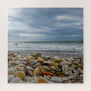 Puzzle Coquillages en bord de mer - 20x20 - 676 pcs