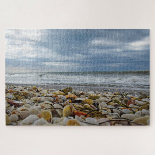Puzzle Coquillages sur la mer - 20x30 - 1014 pcs