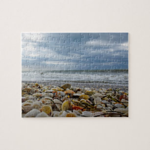 Puzzle Coquillages sur la mer - 8x10 - 110 pcs