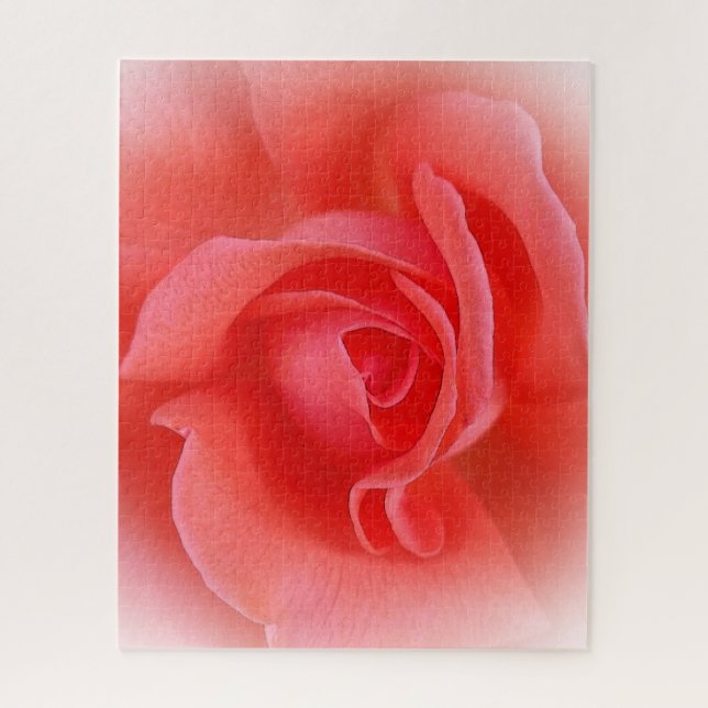 Puzzle corail rose rose (Vertical)