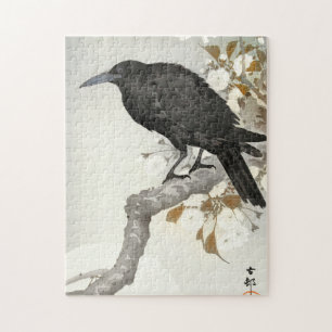 Puzzle Corbeau Raven Koson Oiseau japonais