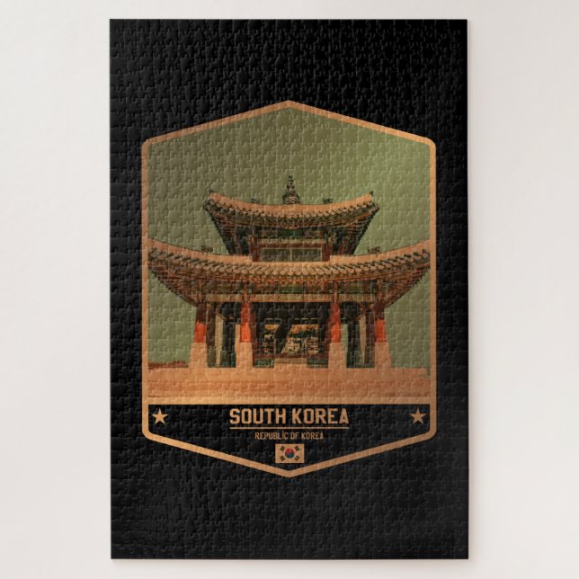 Puzzle Corée du Sud (Vertical)