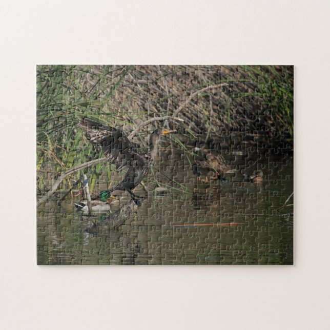Puzzle Cormorant (Horizontal)