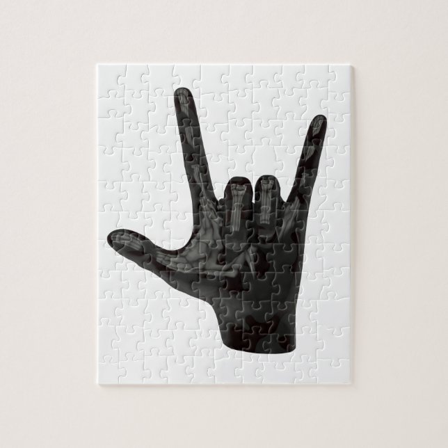 Puzzle cornes diable main (Vertical)