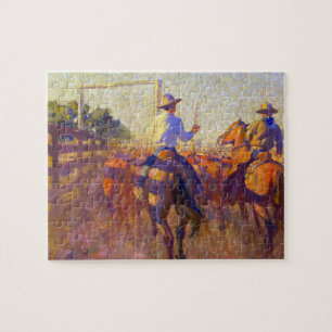Puzzle Corral Dust par Maynard Dixon