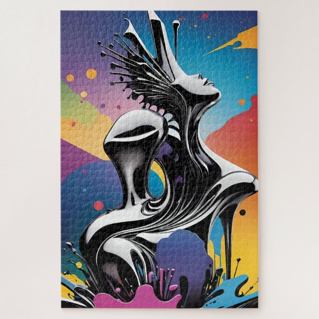 Puzzle Correspondance Freak - Ken Gage Surreal Art (Vertical)