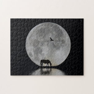 Puzzle Corse et lune