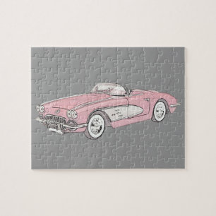 Puzzle Corvette Chevy 1958