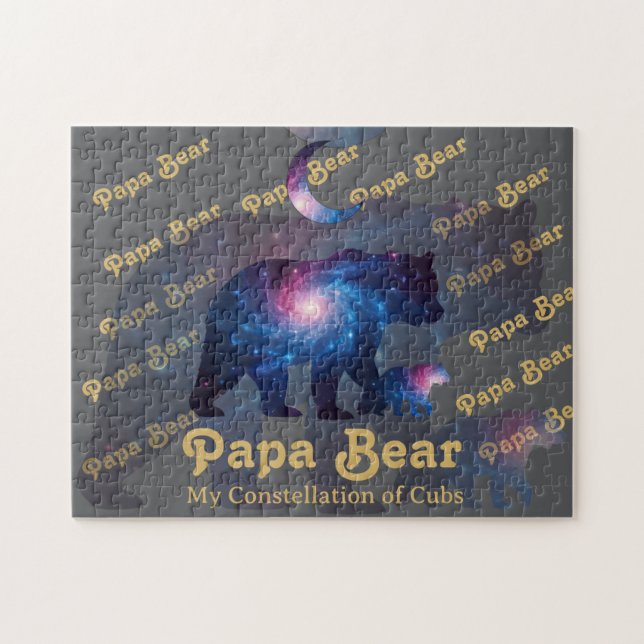 Puzzle Cosmic Papa Bear & Cub (Horizontal)