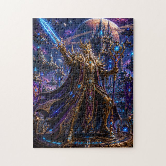 Puzzle Cosmic Pirate King — Epic Final Character (Vertical)